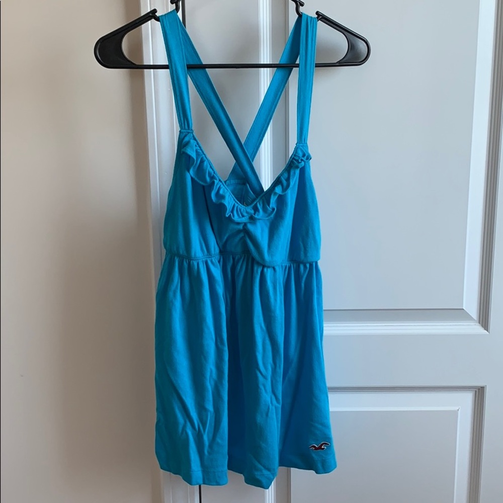 Blue tank